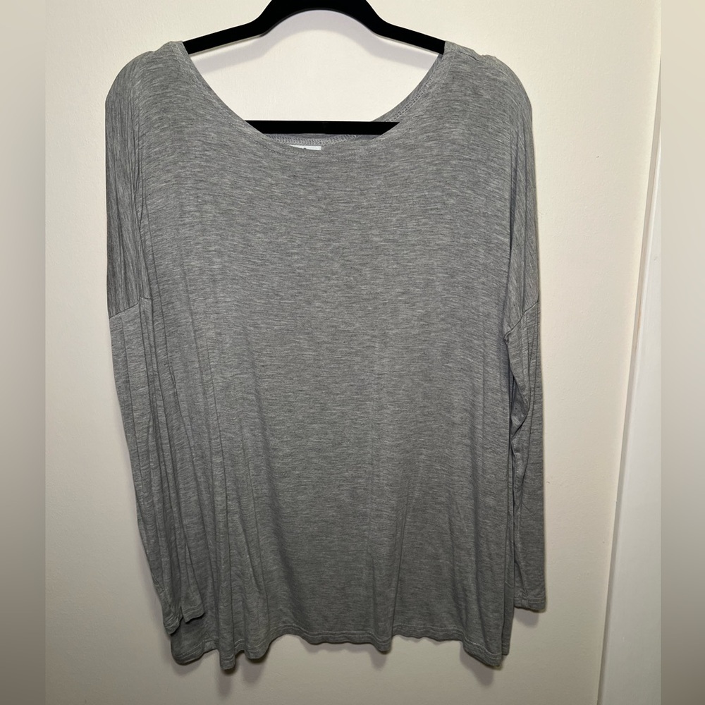 Gray Women's Top